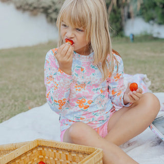 LONG SLEEVE RASH VEST Berry Garden