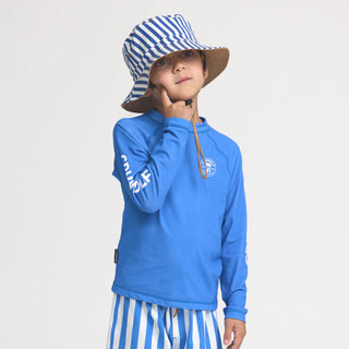 LONG SLEEVE RASH VEST Deep Sea Blue