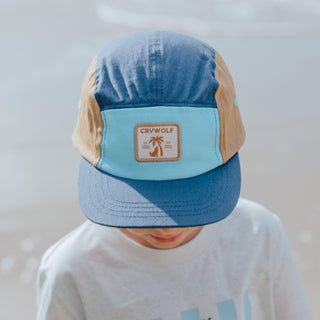 LUCKY CAP Navy Colourblock