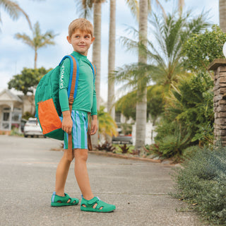 LONG SLEEVE RASH VEST - Sea Green