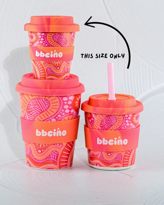 Reusable Babycino Bamboo Cup - Mum and Bub (120ml)