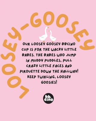 Reusable Babycino Bamboo Cup - Loosey-Goosey (120ml)