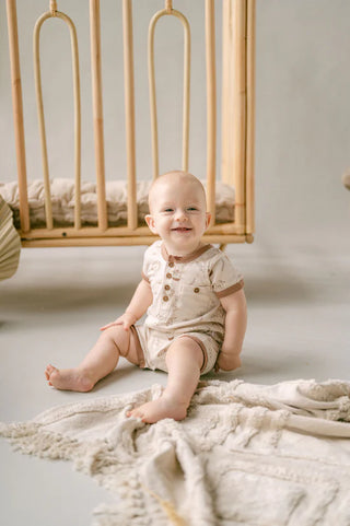 Safari Henley Romper