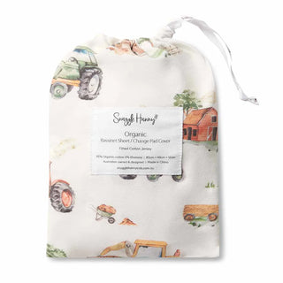 Diggers | Bassinet Sheet / Change Pad Cover