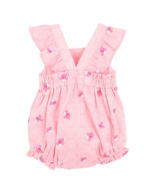 SUMMER VACAY EMBROIDERED OVERALL