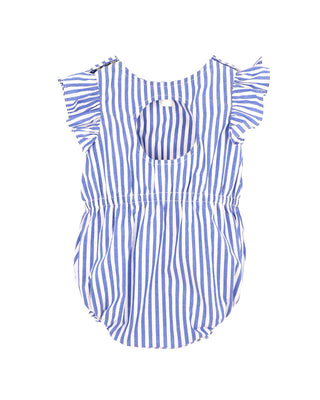 SUMMER VACAY BLUE STRIPE BODYSUIT