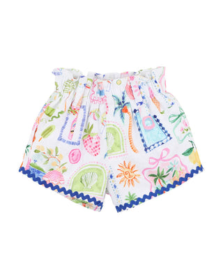 SUMMER VACAY RIC RAC SHORTS