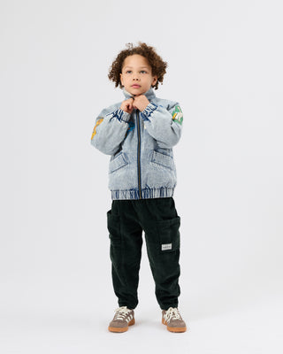KIT CORDUROY POCKET PANT MOSS