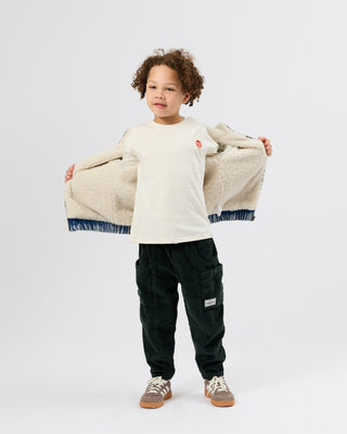KIT CORDUROY POCKET PANT MOSS