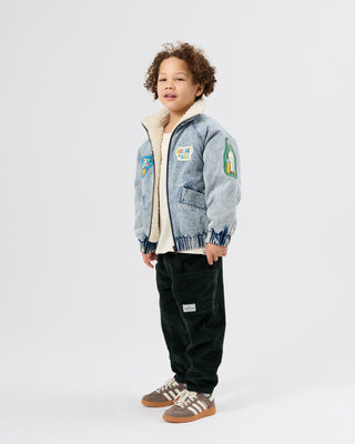KIT CORDUROY POCKET PANT MOSS