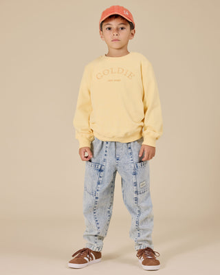 GOLDIE CREW EMBROIDERED SWEATER