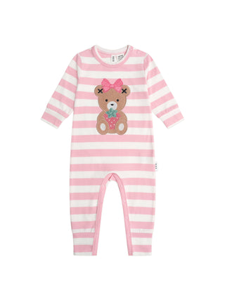 Strawberry Stripe Romper