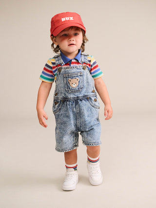 DREAMY DENIM SHORTALL