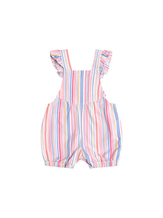 Pastel Stripe Bubble Romper