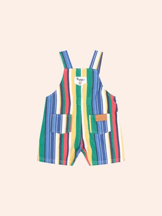 VARIEGATED STRIPE SHORTALL