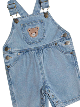 Dreamy Denim Short Overalls