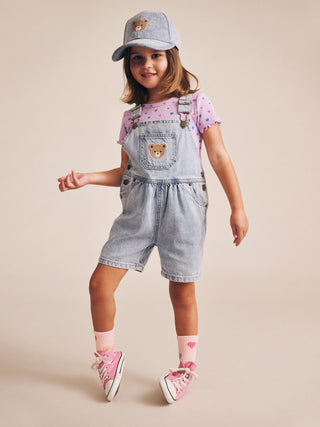 Dreamy Denim Short Overalls
