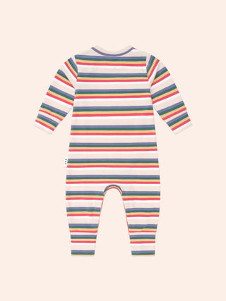 VINTAGE STRIPE HUXBEAR ROMPER