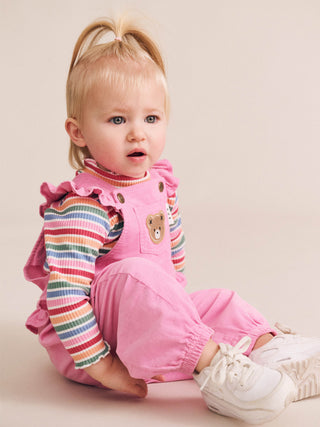 CLASSIC FRILL CORD OVERALL