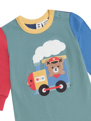 Choo Choo Hux Romper