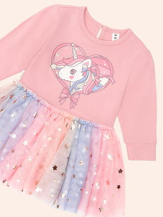 WHIMSICAL UNICORN TULLE BALLET DRESS