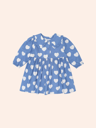FRILL HEART COLLAR DRESS
