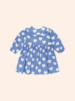 FRILL HEART COLLAR DRESS