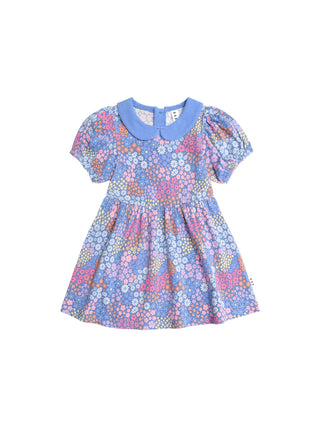 Floral Bloom Puff Sleeve Dress