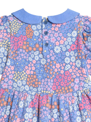 Floral Bloom Puff Sleeve Dress