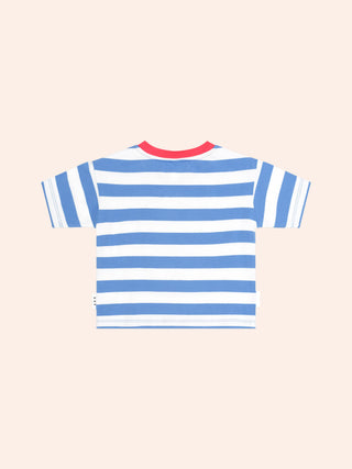 NAUTICAL STRIPE SITTING HUX TEE