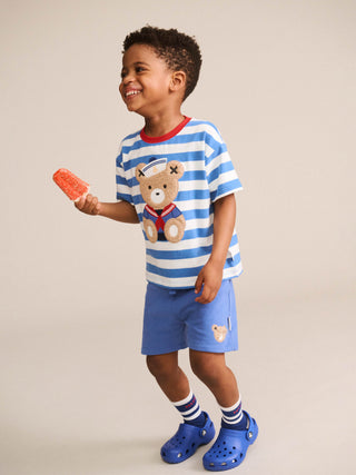 NAUTICAL STRIPE SITTING HUX TEE