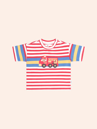 FIREMAN HUX STRIPE TEE