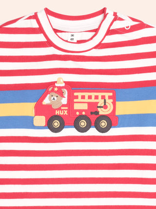 FIREMAN HUX STRIPE TEE