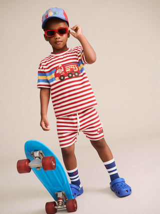 FIREMAN HUX STRIPE TEE