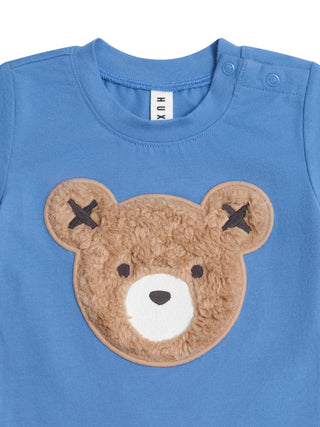 Furry Huxbear Marine Blue Tee