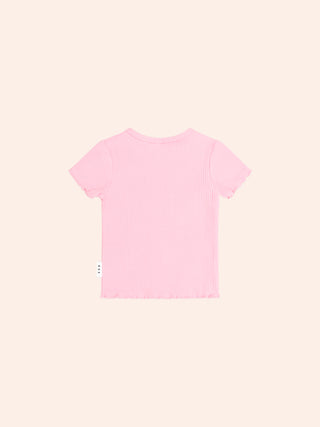 STRAWBERRY CRME RIB TEE