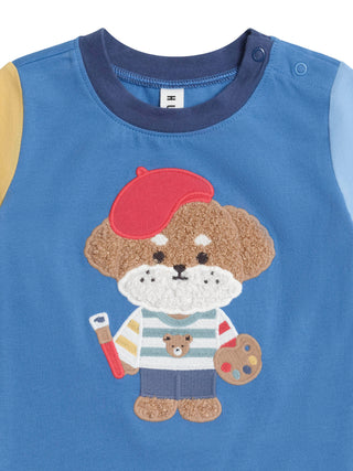 Parisian Painter Pup Tee
