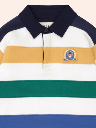 COLOUR BLOCK PANELLED RUGBY