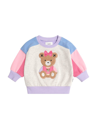 Varsity Huxette Spliced Sweatshirt