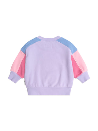 Varsity Huxette Spliced Sweatshirt