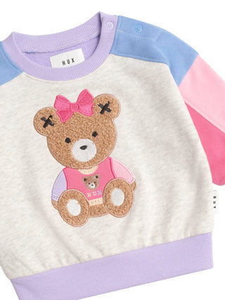 Varsity Huxette Spliced Sweatshirt