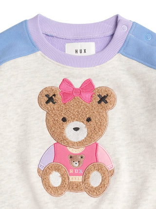 Varsity Huxette Spliced Sweatshirt