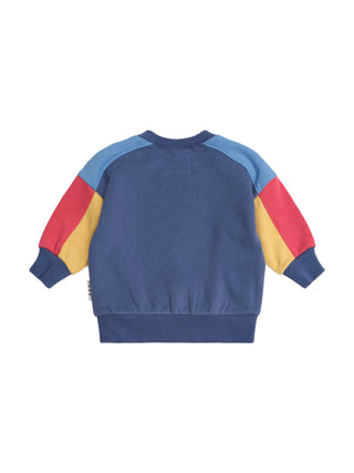 Varsity Huxbear Spliced Sweatshirt