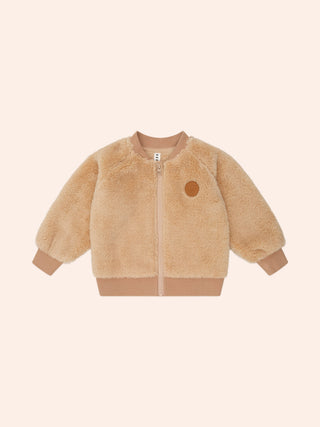 VARSITY HUX FUR JACKET