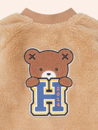 VARSITY HUX FUR JACKET