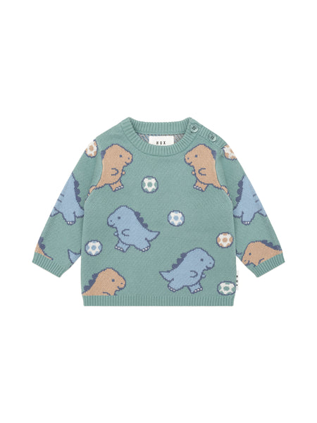 DINO PLAY KNIT JUMPER