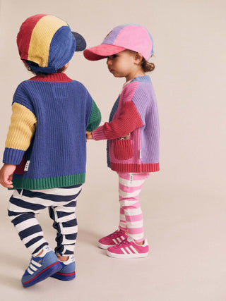 COLOUR BLOCK HUXETTE CARDI