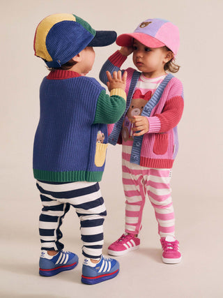 COLOUR BLOCK HUXETTE CARDI