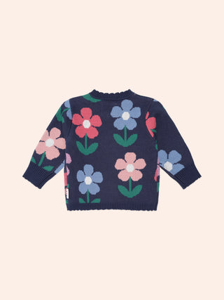 FLOWER FIELD KNIT PULLOVER