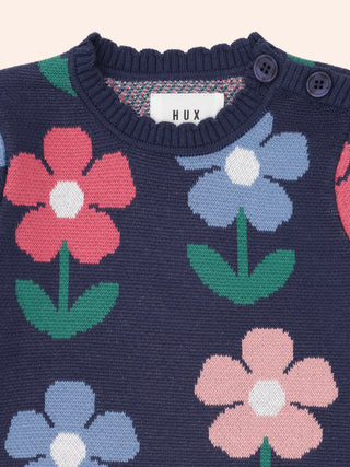 FLOWER FIELD KNIT PULLOVER
